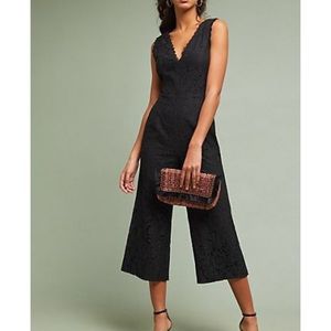 Never worn! ANTHRO Greylin lace jumpsuit sz M